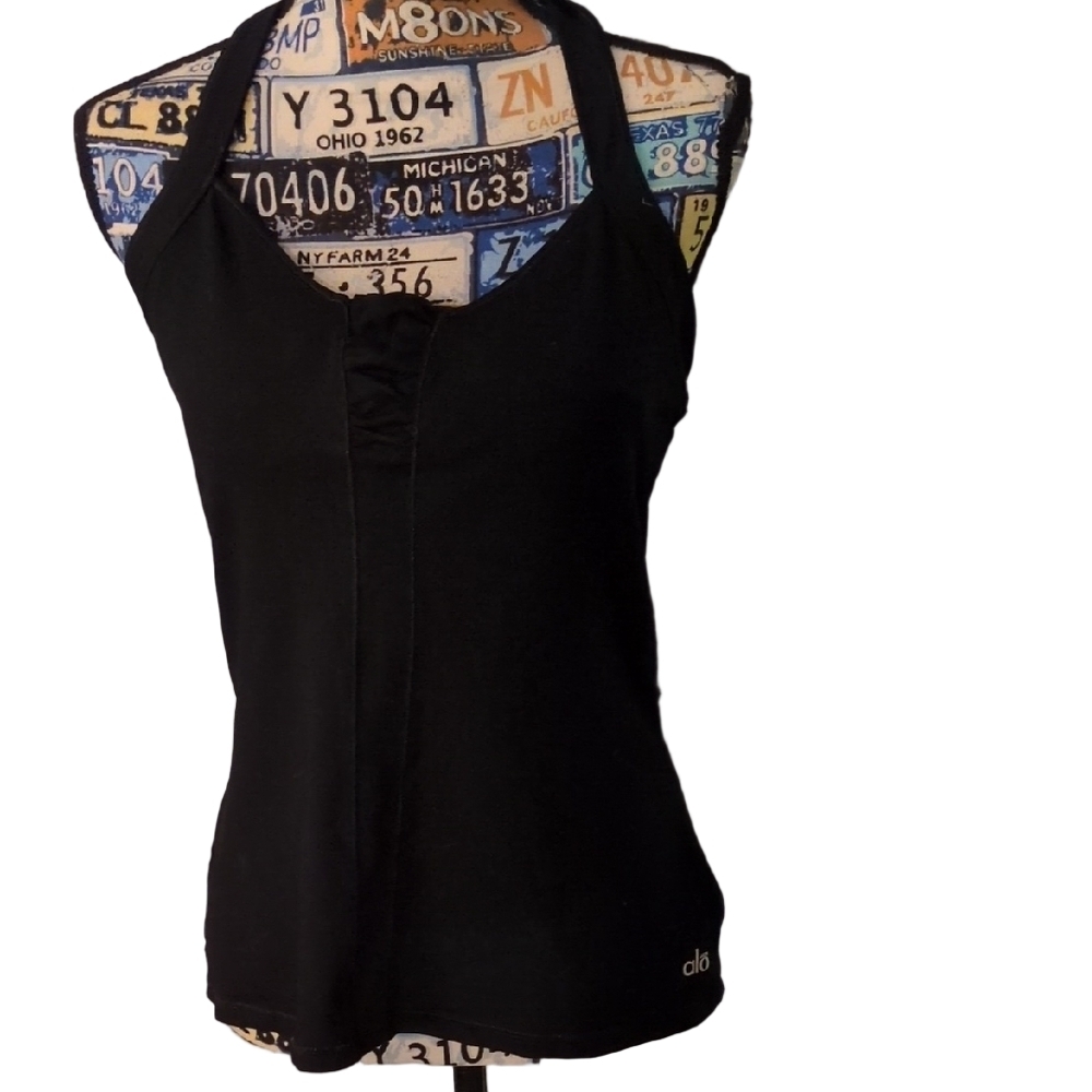 Alo Black Tank Size Large